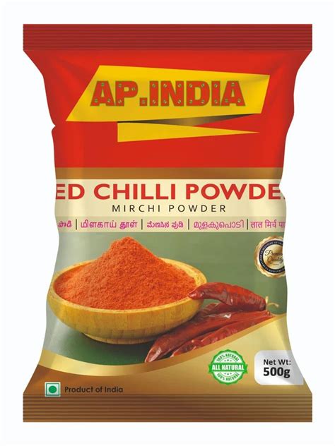 Red Chilli Powder Packaging Pouches At Rs 220kg Printed Pouch In Uppal Kalan Id 2852180977191