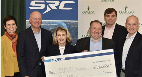 1 Million Gift From SRC Inc Establishes Endowed Professorship In