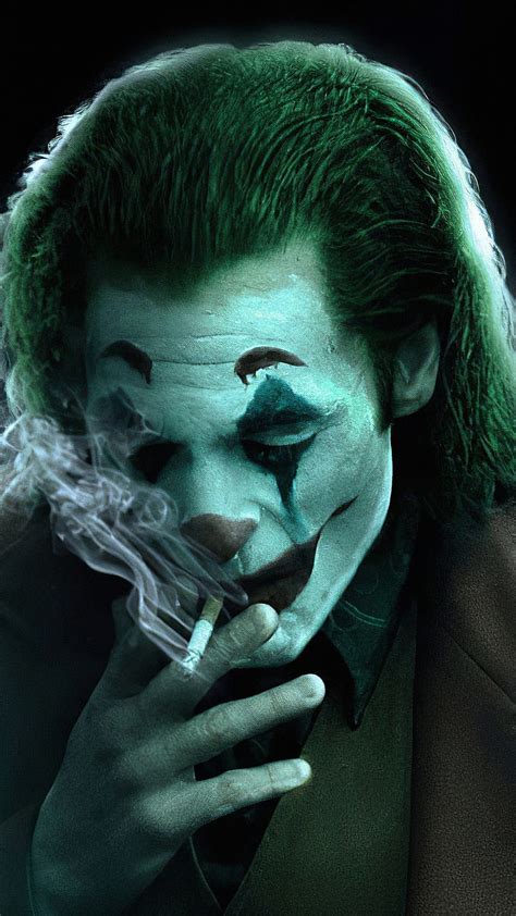 Joker Smoking Blue Light Hd Phone Wallpaper Pxfuel