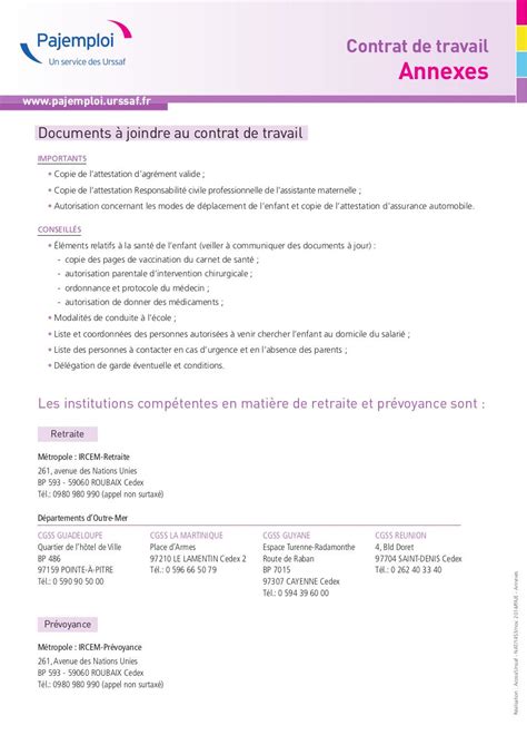 Contrat Paje Par Amelie Fichier Pdf