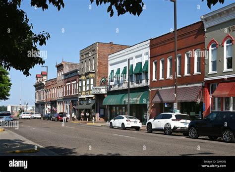 Historic Downtown Paducah Kentucky United States Of America Stock