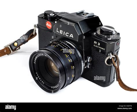 Vintage Leica R3 Electronic 35mm SLR film camera with Summicron-R 50mm ...