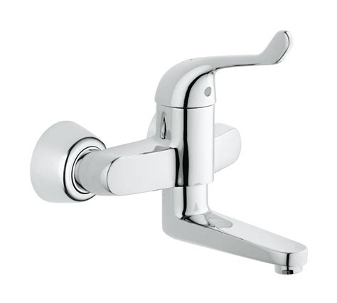 Grohe Euroeco Special bateria umywalkowa ścienna z bezpiecznym