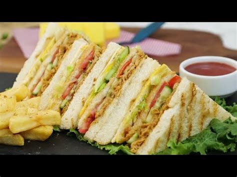 Perfect Bakery Style Chicken Tikka Sandwich Ramadan Spacial Recipe By