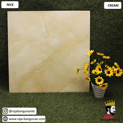 Keramik Uno Nice Cream 40×40 Raja Bangunan