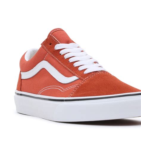 Vans รองเท้าผ้าใบ Old Skool Color Theory Burnt Ochre Vn0005ufgwp