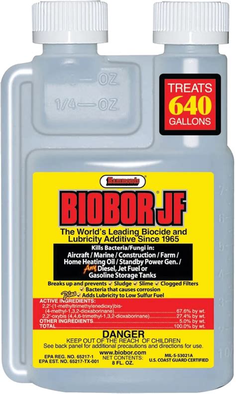 Biobor Jf Diesel Fuel Additive Mexico Marine