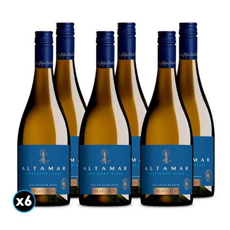 X Vino Premium Olas Del Sur Altamar Leyda Sauvignon Blanc Cc