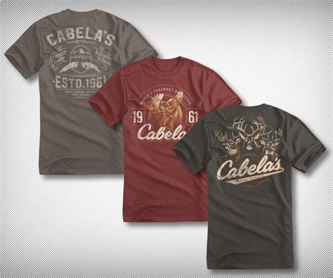 Cabela S Logo Tees Joel Jensen Art