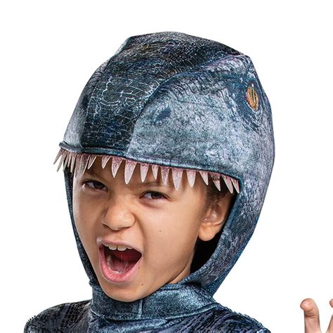 Jurassic World Blue Velociraptor Costume for Kids, Di… - Gem