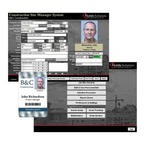 Elliott Construction Site Manager