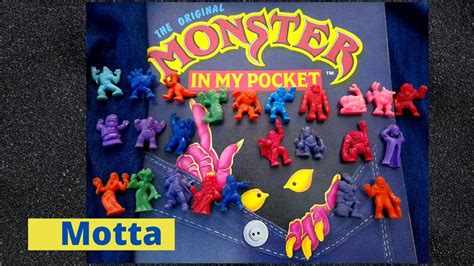 Monster In My Pocket Per Chocolate Juguete Motta