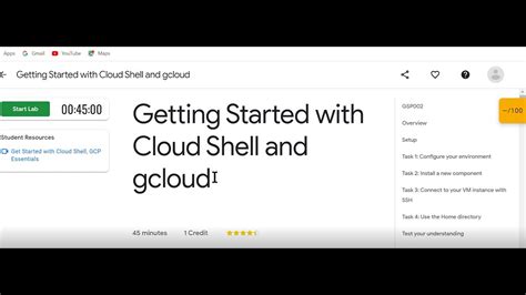 Getting Started With Cloud Shell And Gcloud Google Cloud Essentials