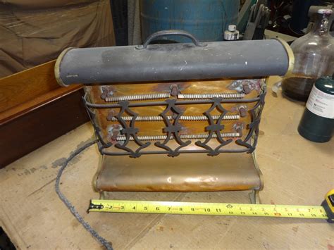 1920 Electric Space Heater Works Fine Majestic Renfrew No 2 Antique