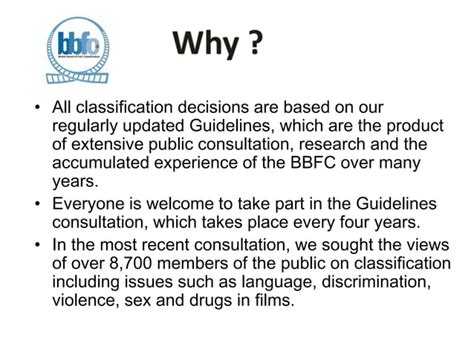 British Board Of Film Classification Ppt