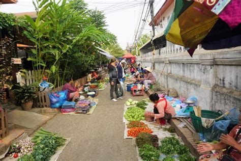 The Morning Market In Luang Prabang Laos Wired Theworld