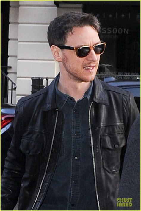 James Mcavoy Shows His Serious Swagger In Leather Photo 3083146