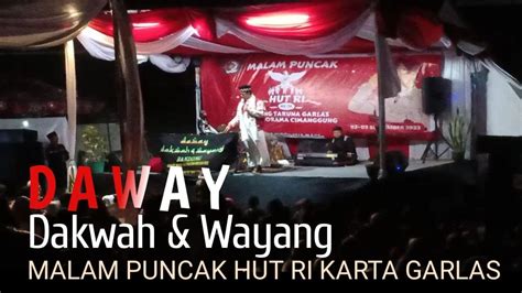 Daway Dakwah Dan Wayang Part Youtube