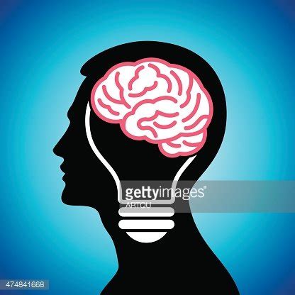 Human Head Thinking A New Idea Stock Clipart Royalty Free FreeImages