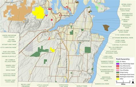 Kitsap County Map With Roads
