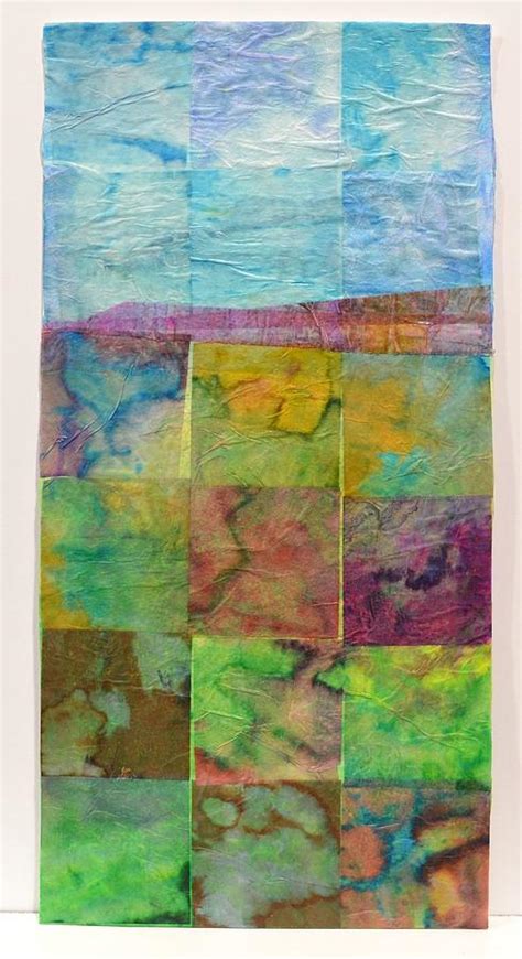 Abstract Landscape Mixed Media By Susan Blackburn Fine Art America