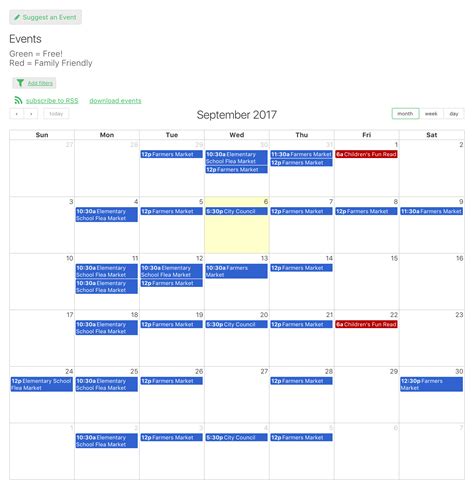 Tips And Tricks On Creating A Perfect Event Calendar Template For Your