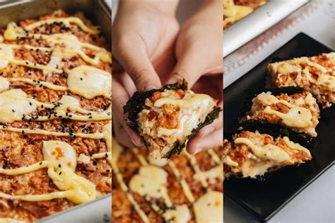 Cheesy Spicy Tuna Sushi Bake Recipe Using Canned Tuna Discover Mnl