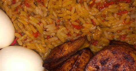 Jollof Rice Boiled Egg And Dodo Recipe By Leemerhhskitchen Cookpad