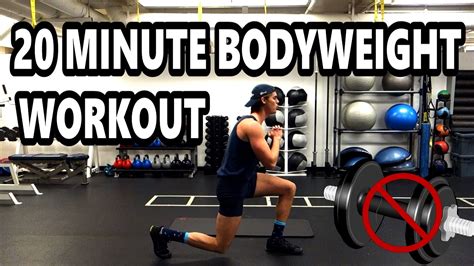 20 Minute Bodyweight Workout For Size And Strength Eoua Blog