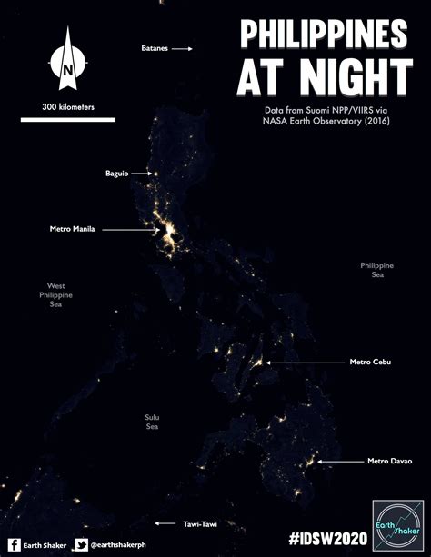 Philippines Night Satellite