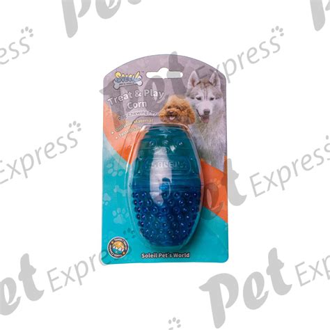 Soleil Treat And Play Rubber Corn Chewing Dog Toy Pet Express Egypt