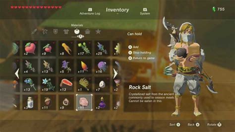 Zelda Breath Of The Wild Recipes For Extra Stamina | Deporecipe.co