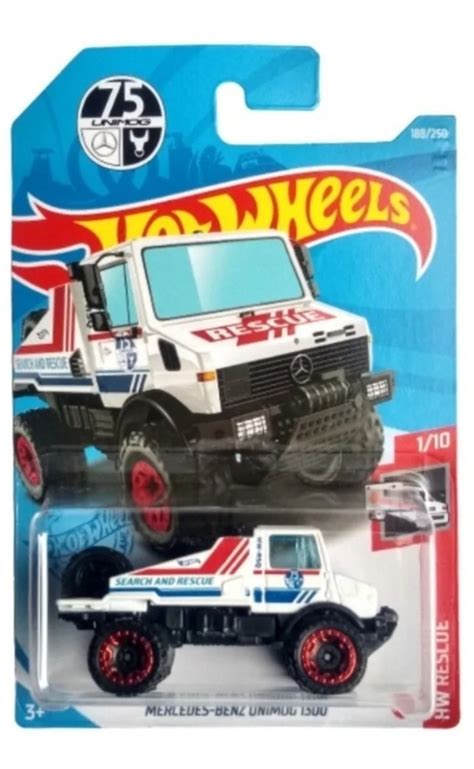Hot Wheels Mercedes Benz Unimog Hw Rescue Meses Sin Intereses