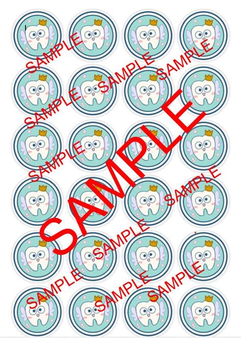 Instant Download Tooth Fairy Dollar Bucks Sticker Image Etsy