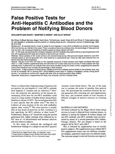 Anti HCV | PDF | Hepatitis C | Hepatitis