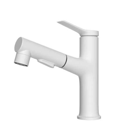 Chaozhou Sanitary Ware Bathroom Hot And Cold Basin Faucet Water Tap Brass Water Tap White Color