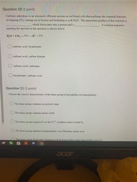 Solved We Learned Six Major Categories Of Enzymes The