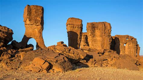 Ennedi Plateau Map