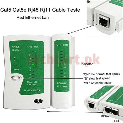 LAN Ethernet Cable Tester RJ45 CAT6 CAT5E RJ11 Price In Pakistan - DCart.PK