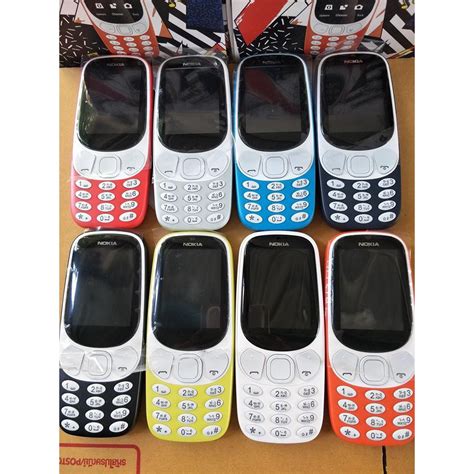 โทรศัพท์มือถือ "Nokia 3310 3G จอโค้ง 2.4" | Shopee Thailand