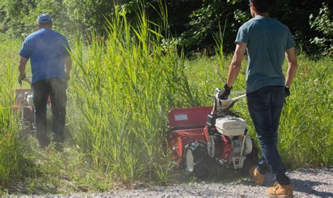 Wheeled Cyclone Flail Mower Walk Behind Brush Mower Orec America