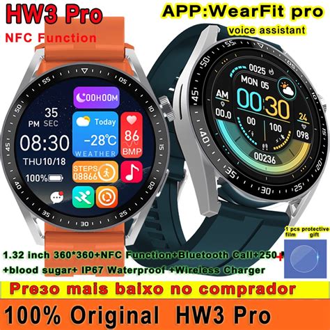 Smartwatch Rel Gio Smart Bluetooth Original Hw Pro Assistente De