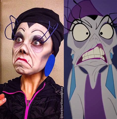 Yzma Costume Amazing Halloween Makeup Disney Cosplay Comic Costume