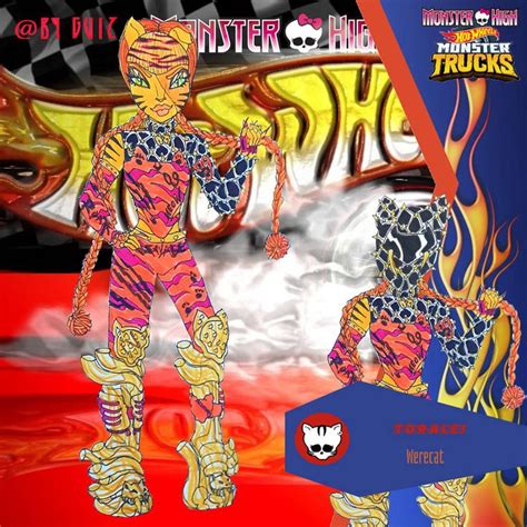 Monster Trucks Monster High Hot Wheels Toralei By GuiZSTAR On DeviantArt Monster High