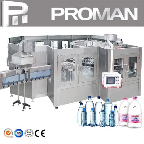 Turnkey Monoblock Purified Water Filling Pet Plastic Bottle Mineral