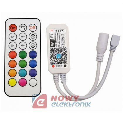 Sterownik Led Rgbw Wifi Pilot Rf W A Kana Kontroler Android Ios