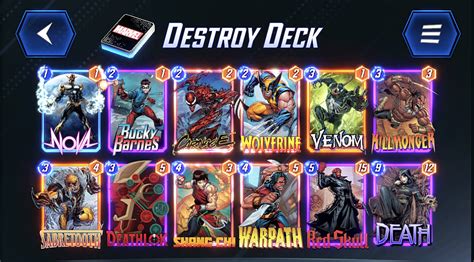 Marvel Snap Destroy Deck Tier List Gamingdeputy Germany