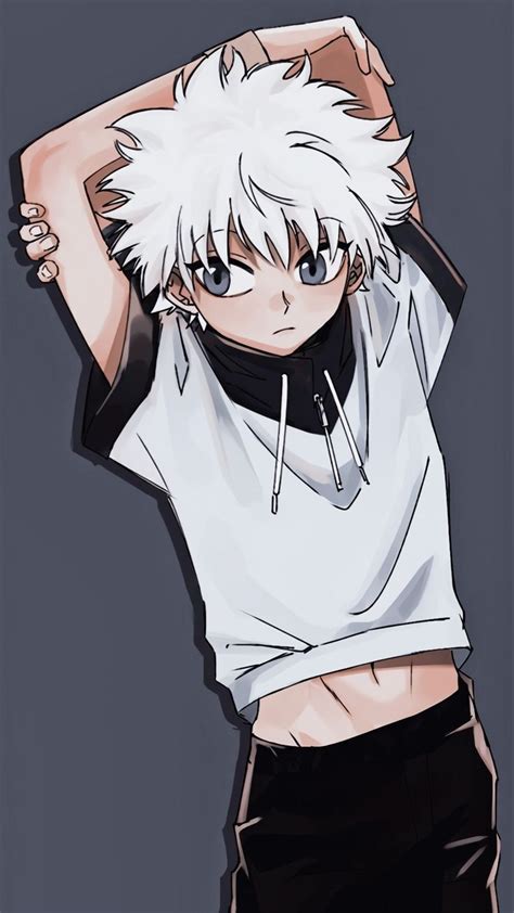 Pin By On Killua Killua Shirtless Fanart