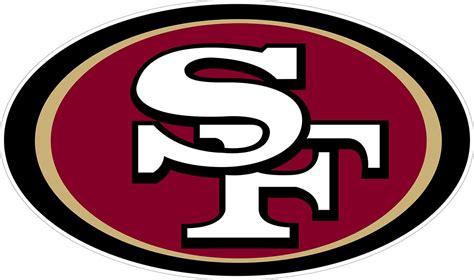 SAN FRANCISCO 49ers Vinyl Decal CHOOSE SIZE nfl team logo car window ...