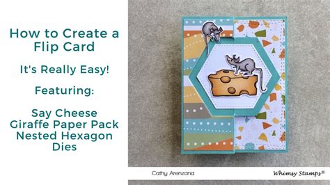 How To Create A Really Easy Flip Card Youtube